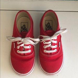 Red Vans